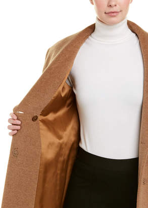 Cinzia Rocca Icons Shawl Alpaca & Wool-Blend Coat