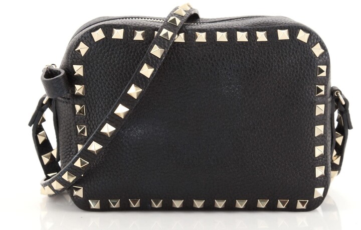 Valentino Rockstud Camera Crossbody Bag Leather - ShopStyle