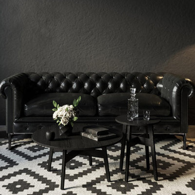 WKING Set Of 4 Shiny Black Metal Furniture Legs For Sofa Cabinet Couch Ottoman Table And Dresser - Rust-Resistant Heavy-Duty Easy Installation