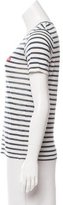 Thumbnail for your product : Etoile Isabel Marant Striped Linen Top