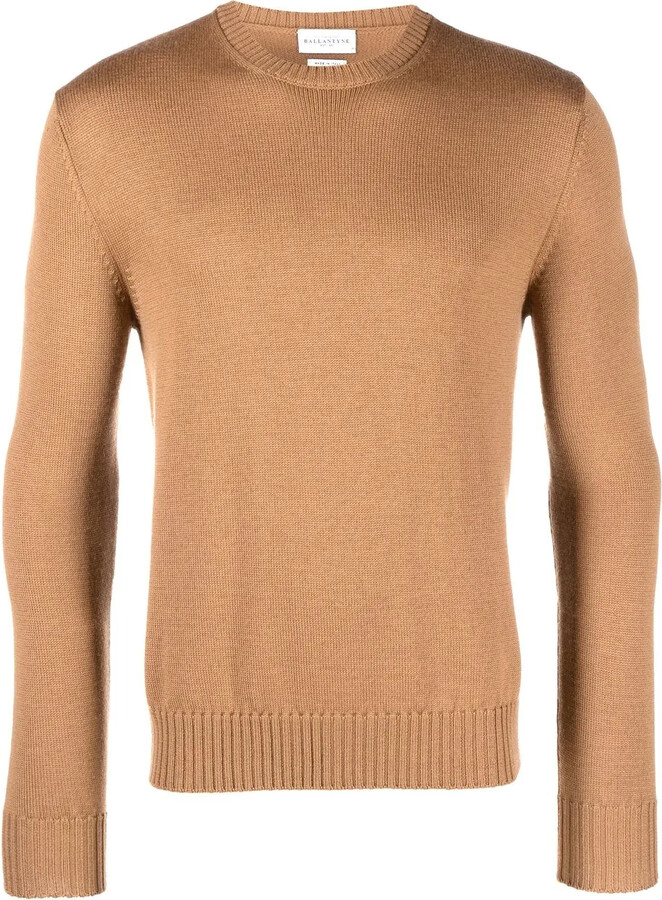 Ballantyne Crew Neck Wool Sweatshirt