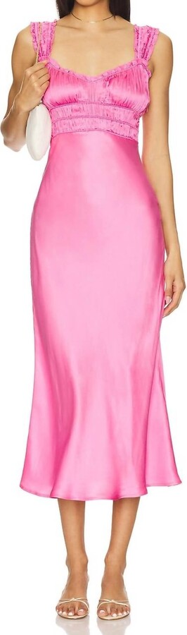 Astr Women's Enola Dress In Pink