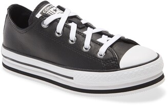 girls black converse shoes