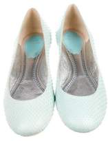 Thumbnail for your product : Rene Caovilla Snakeskin Ballet Flats