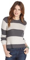 Thumbnail for your product : Vkoo slate and ash striped cotton pullover