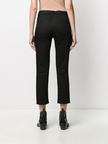 Thumbnail for your product : J Brand Cropped Sequin-Embellished Jeans