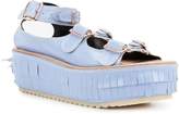 Thumbnail for your product : Julien David strappy platform sandals