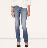 Thumbnail for your product : LOFT Petite Modern Straight Leg Jeans in Decoy Blue Wash