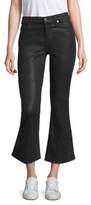 Thumbnail for your product : 7 For All Mankind Ali Coated Flared Jeans