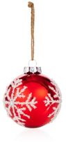 Thumbnail for your product : Bloomingdale's Snowflake Glass Ball Ornament - 100% Exclusive
