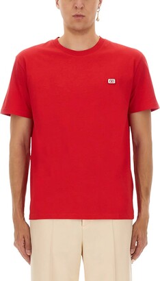 Valentino Garavani VLogo Signature Crewneck T-Shirt - ShopStyle