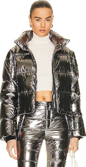 Perfect Moment Nevada Duvet Jacket in Metallic Silver - ShopStyle Down & Puffer  Coats