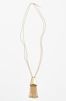Thumbnail for your product : Jules Smith Designs Fringed Pendant Necklace