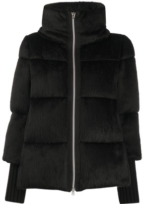 Herno Faux-Fur Padded Jacket