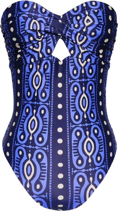 Johanna Ortiz Printed Swimsuit
