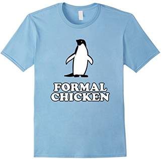 Formal Chicken T-Shirt | Funny Penguin Meme Shirt