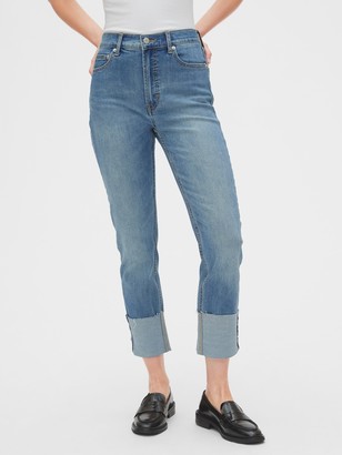 Gap High Rise Cigarette Jeans with Secret Smoothing Pockets - ShopStyle