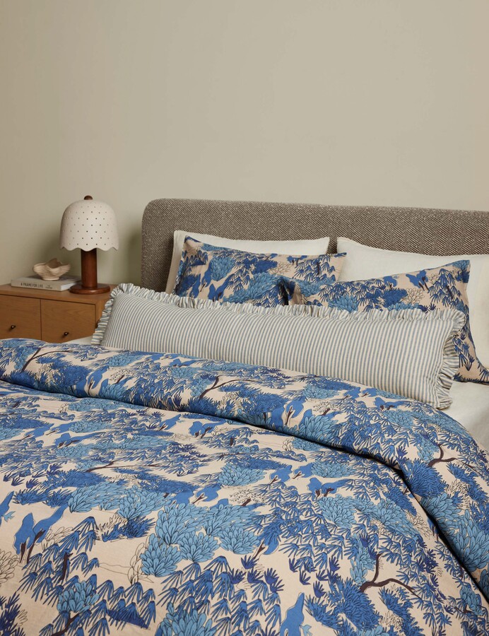 Lulu and Georgia Garden Walk Linen Cotton Duvet Set