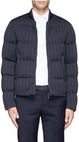 Thumbnail for your product : Nobrand Chevron knit down jacket