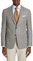Thumbnail for your product : Z Zegna 2264 Classic Fit Plaid Wool Sport Coat