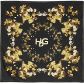 Thumbnail for your product : Givenchy Degradé Roses printed silk-twill scarf