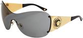 Thumbnail for your product : Versace Logo Mask Sunglasses