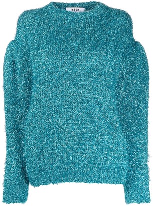 blue sparkle jumper