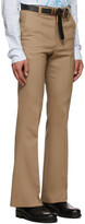 Thumbnail for your product : EGONlab Tan Wool Sami Tailored Trousers