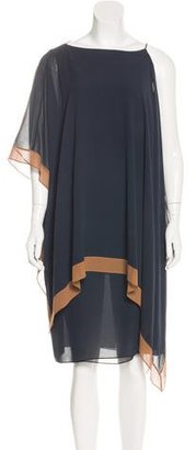 Akris Silk Asymmetrical Dress w/ Tags
