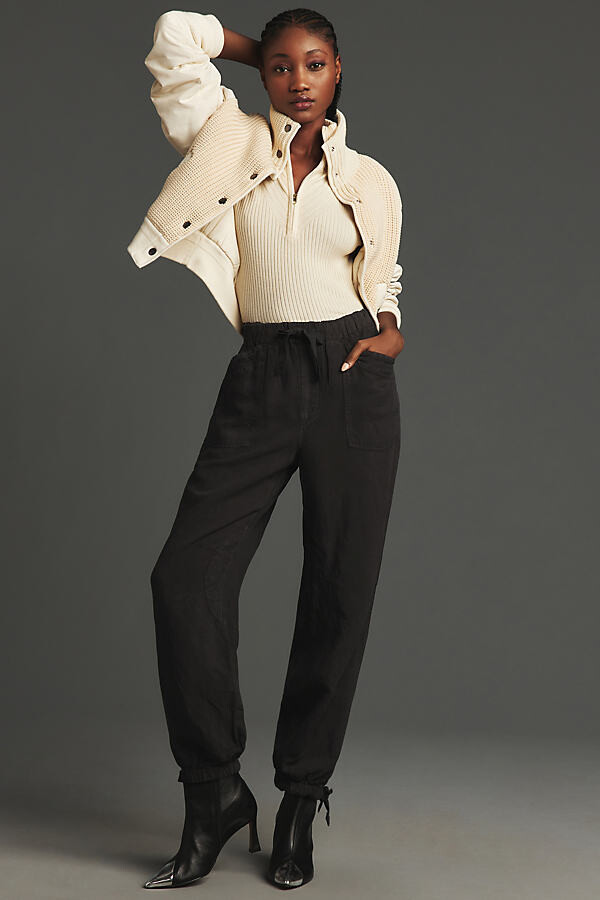 Pilcro Relaxed Ankle-Tie Pants - ShopStyle