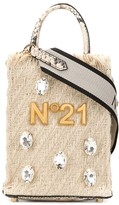 Thumbnail for your product : No.21 Crystal Embellished Tote