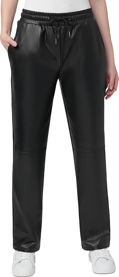 Hue Faux Leather Pants