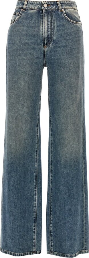 Dolce & Gabbana Logo Plaque Jeans