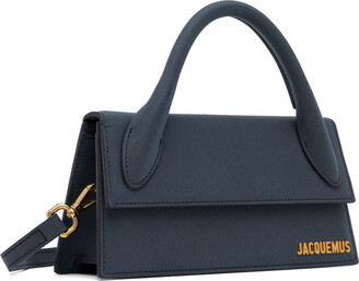 Jacquemus Navy 'Le Chiquito Long' Bag