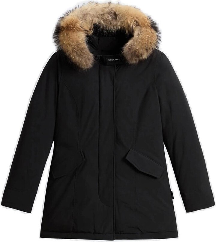 Woolrich High Neck Long-Sleeved Parka