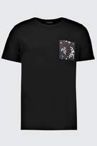 Thumbnail for your product : boohoo Floral Pocket Print T-Shirt