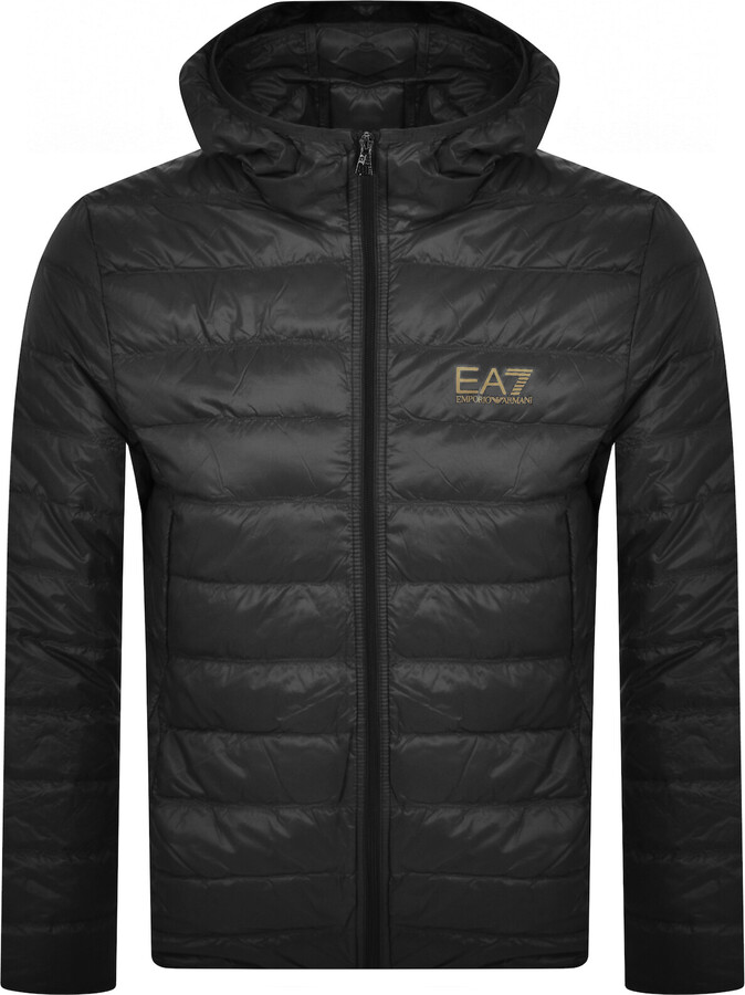 EA7 Emporio Armani Quilted Jacket Black