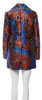 Thumbnail for your product : Marni Double-Breasted Metallic Coat