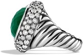 Thumbnail for your product : David Yurman Waverly Limited-Edition Ring with Green Onyx & Gray Diamonds