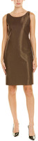 Thumbnail for your product : Akris Silk-Lined Wool-Blend Sheath Dress