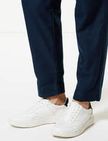 Thumbnail for your product : Marks and Spencer Cotton Blend Ankle Grazer Peg Trousers