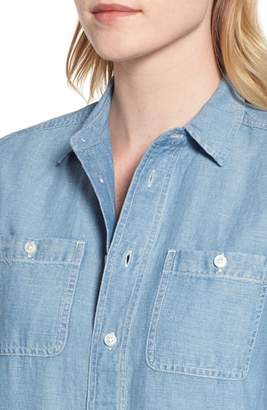 J.Crew Relaxed Chambray Boy Shirt