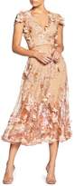 Thumbnail for your product : Dress the Population Juliana 3D Lace Two-Piece Dress