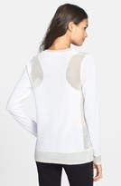 Thumbnail for your product : Rebecca Taylor Sheer Accent Sweater