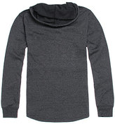 Thumbnail for your product : On The Byas Lang Pieced Print Hooded Pullover Shirt