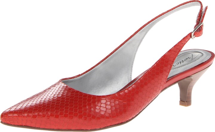 Red Kitten Heel Women's Pumps | Shop the world's largest collection of  fashion | ShopStyle