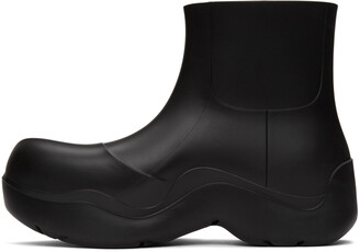 Bottega Veneta Black Matte 'The Puddle' Boots