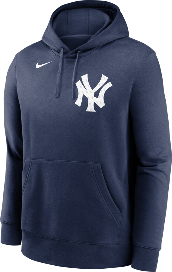 Aaron Judge New York Yankees Club Nike Men's MLB Pullover Hoodie in Blue | NKDK44BNK9-261