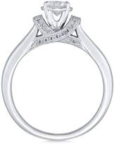 Thumbnail for your product : Macy's Diamond Solitaire Engagement Ring (1/2 ct. t.w.) in 14k White Gold