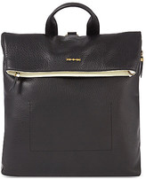 Thumbnail for your product : McQ Contrast leather fold-over backpack
